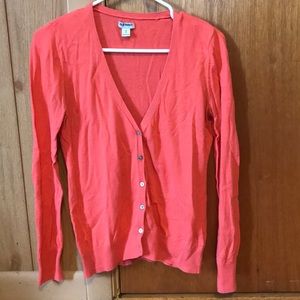 Old Navy Coral Cardigan
